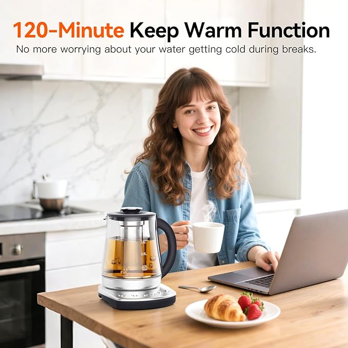 Rice Cooker 2 Cup Uncooked with 4 Cooking Functions &amp Product Image Electric Kettle With Infuser 1.5L Electric Tea Kettle With Temperature Control
