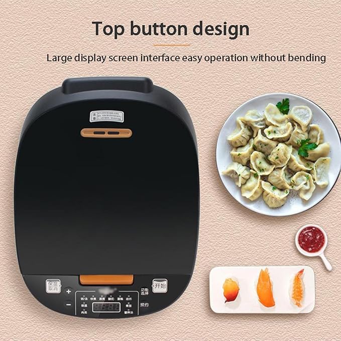 Rice Cookers 5L Household Rice Cooker Intelligent Appointment Timing Heating Rice Cooker High-fire Fast Cooking Multi-Function Rice Cooker Rice Maker
