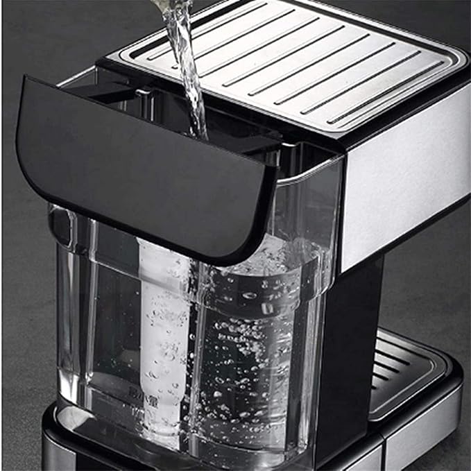 Coffee Maker Semi-automatic Coffee Machine Italian Manual Milk Froth Steam Type Small Stainless Steel Pump Creative Coffee Maker For Home Coffee Machine