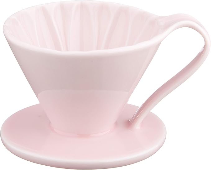 CAFEC SANYO Flower Dripper Cup1 Pink CFD-1PI