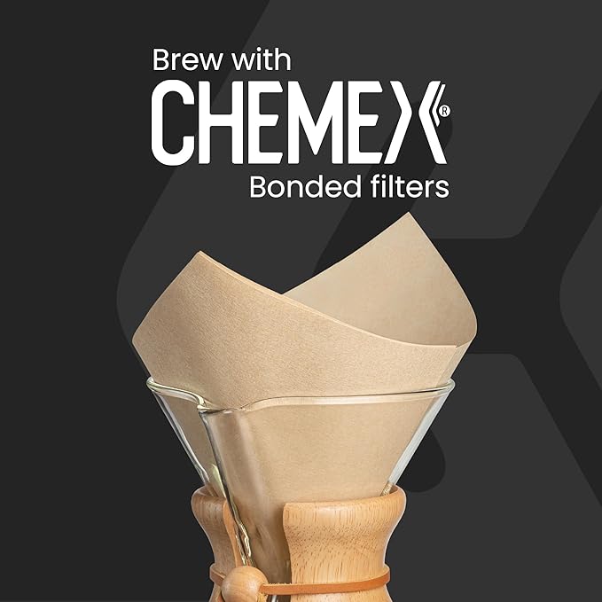 Chemex Pour-Over Glass Coffeemaker - Hand Blown Series - 8-Cup