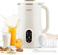 10 in 1 Almond Milk Maker &amp Nut Milk Maker Machine 35oz Automatic Soy Oat Coconut Milk Juice &amp Porridge Maker with 8 Blades Delay Start Keep Warm Boil Water Self-Cleaning Cream