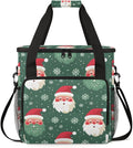 Magical Santa Claus Coffee Maker Carrying Bag Portable Travel Storage Tote Bag Compatible with K-Mini or K-Mini Plus Single Serve Coffee Brewer Carrying Case with Multiple Pockets &amp Shoulder Str
