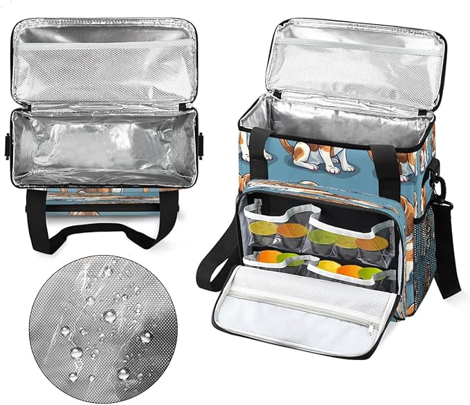 Dog Style Coffee Maker Travel Bag for K-Mini or K-Mini Plus Single Serve Coffee Brewer Portable Storage Tote Case for Tarvel