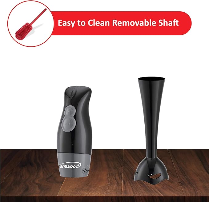 Brentwood Appliances HB-32BK 2-Speed 200-Watt Hand Blender (Black)