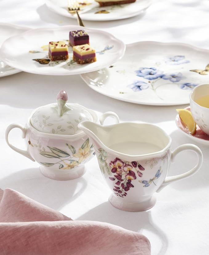 Lenox 897102 Butterfly Meadow Pink Ombre 5-Piece Tea Set