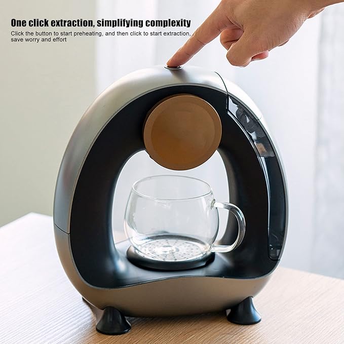 Small Coffee Maker Mini Drip Coffee Maker with 240ml Water Tank Constant Temperature Coffee Machine for Home and Office