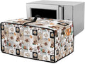 Mumeson Coffee Pattern Toaster Cover Bread Maker Protection for Kitchen Small Appliance Dust Cover Lightweight Fingerprint Protector