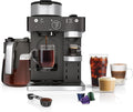 Ninja Espresso &amp Coffee Maker &amp Barista System 3 Espresso Brew Styles Single-Serve Coffee &amp Nespresso Capsule Compatible Built-in Frother Espresso Cappuccino &amp Latte Maker Black