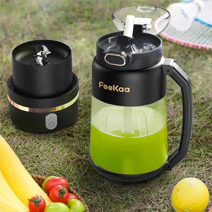 Juice Extractors 33 Oz BPA-Free Juice Extractors for Shakes &amp Smoothies with Travel Lid Straw &amp Strap for Gym Travel and Sports
