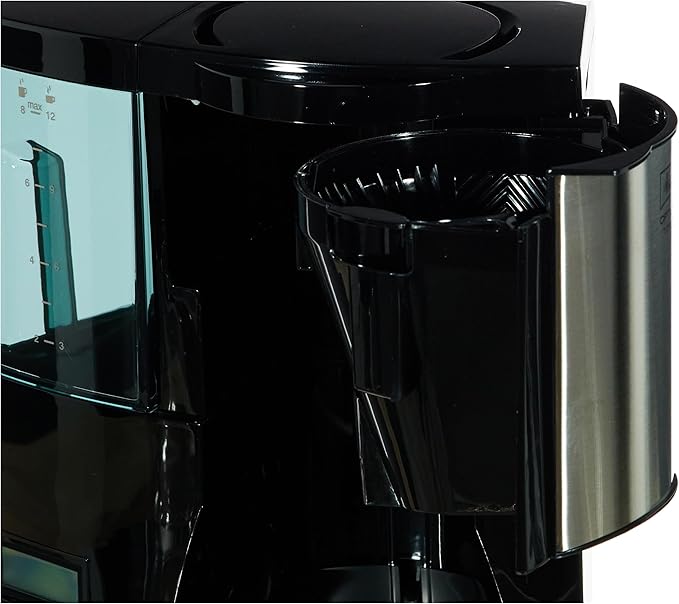 Melitta Optima Timer Filter Coffee Machine - Black