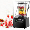 Quiet Commercial Blender for Smoothies 2200W With Cover Professional Blender with 70 oz Jar for Restaurant Smoothie Ice Crushing220V