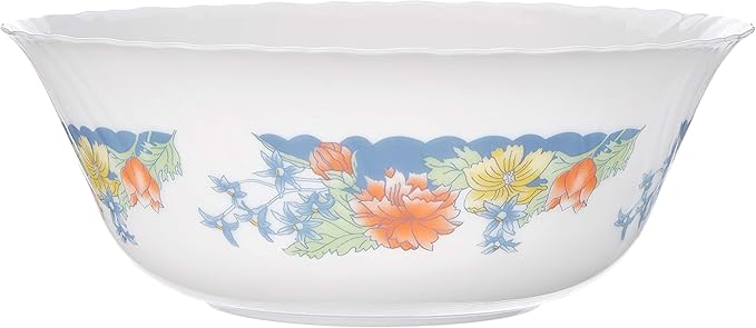 Dajar Florine Dinner Set 26 Pieces. Arcopal White red Blue Yellow 37 x 29 x 32 cm