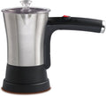Brentwood Appliances TS-117S Electric Turkish Coffee Maker 4-Cup Stainless Steel/Black
