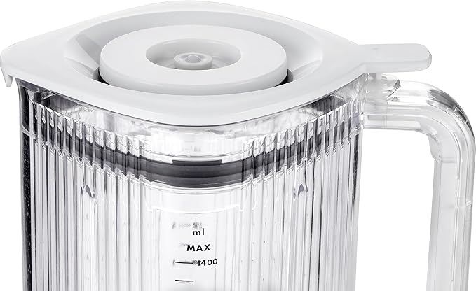 ZWILLING Enfinigy 48-oz Power Blender Jar with Cross Blade and Vacuum Lid - White