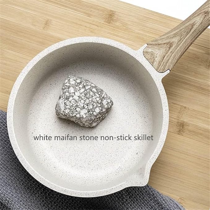 Non-Stick Cookware Set Aluminum Alloy Pots and Pans with Glass Lid Gas &amp Induction Compatible