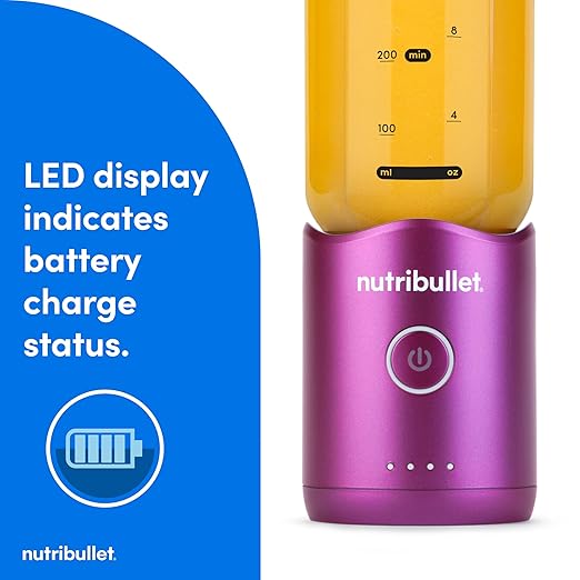 nutribullet Flex Portable Blender NBPB50200DB Orchid Purple