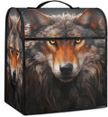 cfpolar Kitchen Aid Mixer Cover Compatible with 6-8 Quarts Retro Wolf Animal Stand Mixer Cover Kitchen Aid Mixers Accessories Appliance Organizer Bag Dust Covers with Zipper Pocket