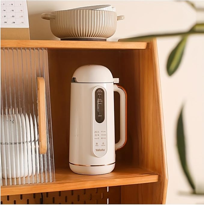 8 in 1 Soy Milk Maker &amp Nut Milk Maker Machine32oz Homemade Soy Almond Oat Coconut Juice &amp Porridge Maker Plant Milk MakerDelay Start Keep Warm Boil Water Self-Cleaning Cream Easy