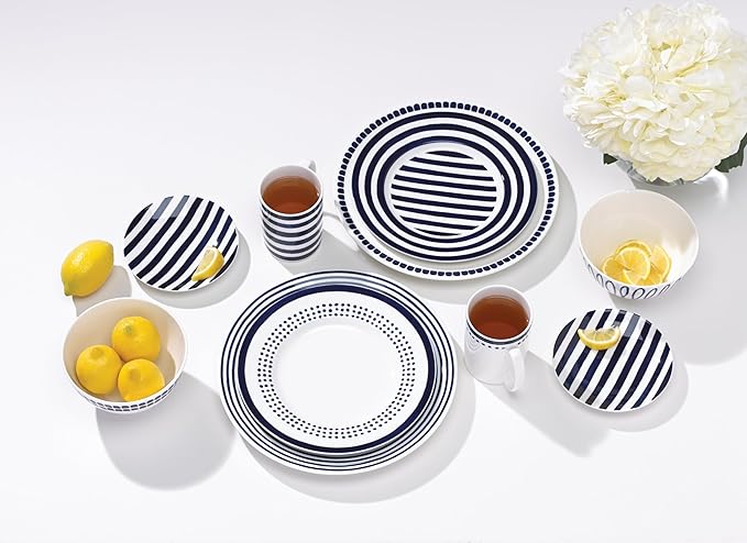 kate spade new york Charlotte Street East Dinner Plate 1 Count Blue