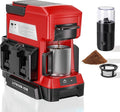 Taingwei Cordless Coffee Maker for Milwaukee M18 18V Battery Portable Drip Coffee Maker with Electric Coffee Grinder for RV Camping Travel Car Hiking (Battery Not Included)