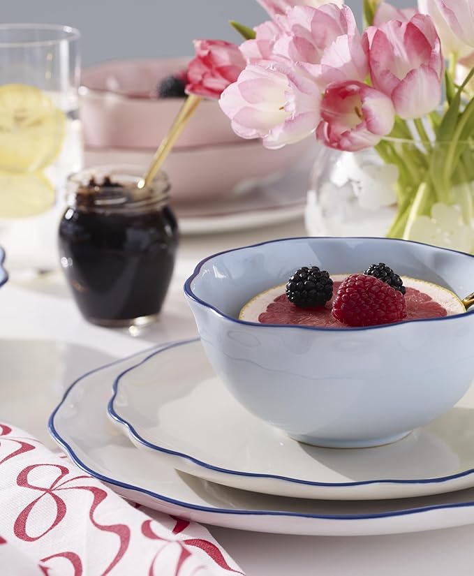 kate spade new york Garden Party 16-Piece Dinnerware Set Blue