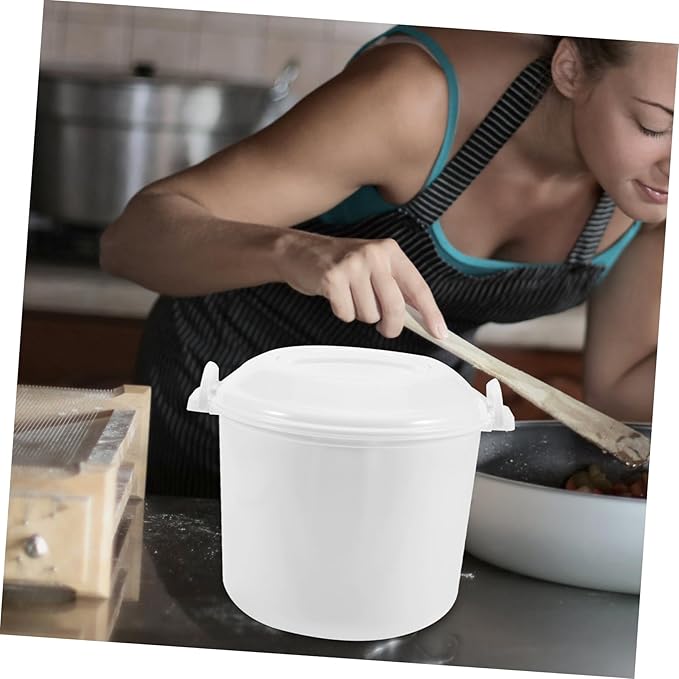 LIFKOME Microwave Rice Cooker Reusable Steam Cooking Rice Containers Easy to Use