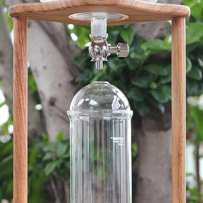 Ice Drip Coffee Maker Ice Coffee Dripper Coffee Brewer 800ML Classic Cold Brew Coffee Ice Coffee Percolator Espresso Coffee Drip Pot