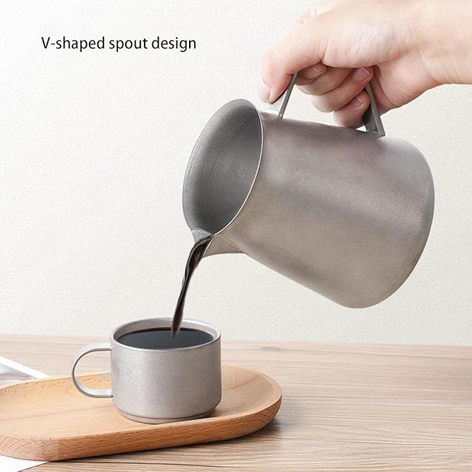 Hand Drip Coffee Maker 600ML 304Stainless Steel Coffee Server Professional Pouring Over Coffee Cup For Office Or Travel