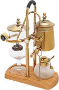 Belgium Belgian Siphon Coffee Maker Luxury Gold Antique Syphon Coffee Brewer Tea Siphon Brewer Siphon Tea Maker