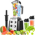 Professional Blender for Smoothies Powerful 1400W Smoothie Blender 68oz Large Capacity with 2 To-Go Cups 6 Stainless Steel Blades Kitchen Blenders for Smoothies Ice Crushing &amp Frozen Fruit