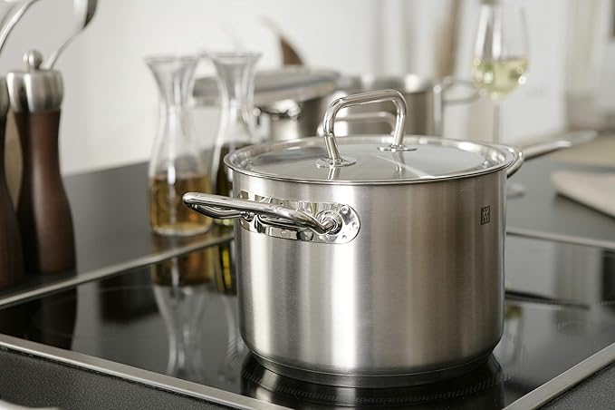 ZWILLING – TWIN CLASSIC Rechargeable Cookware Set 5 pz. in Stainless Steel 18/10 Satin