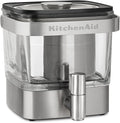 KitchenAid KCM4212SX Cold Brew Coffee Maker-Brushed Stainless Steel 28 ounce (RENEWED)