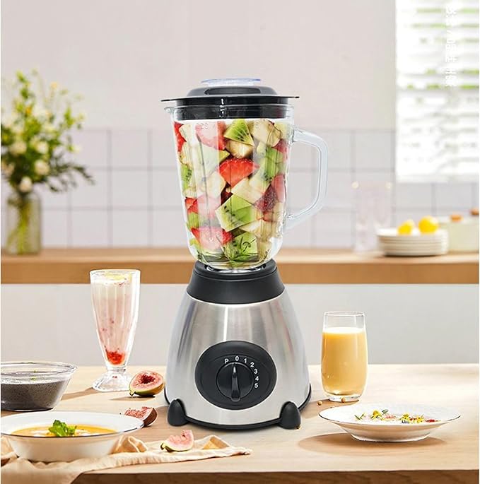 Blender For Smoothies -18.5 * 38cm Countertop Blenders To-go Cup | Food Processor Seasoning Maker | Food Blender | Ice Crushing Fruits Self-Cleaning Speed Adjustable