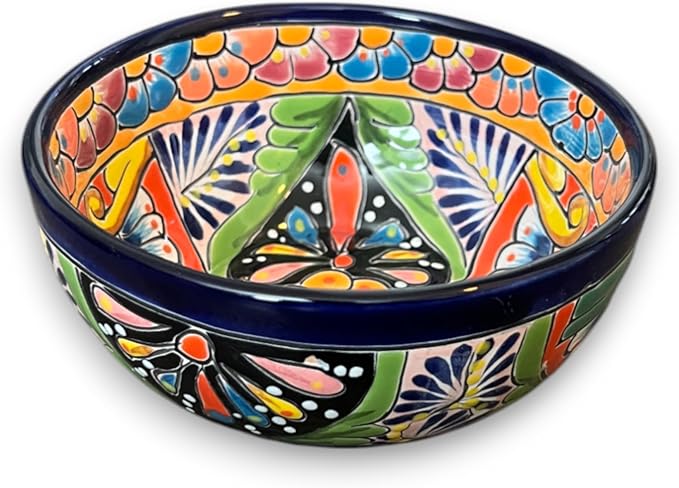 40-Piece Talavera Dinnerware Set | Colorful Tableware for 8