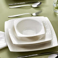 Karaca New Flava 24 Piece Porcelain Dinnerware Set for 6 People Elegant Porcelain Dishware with Dinner Pasta Side Plates Bowls Kitchen Essentials Durable Resistant Ideal for Dinner Serving