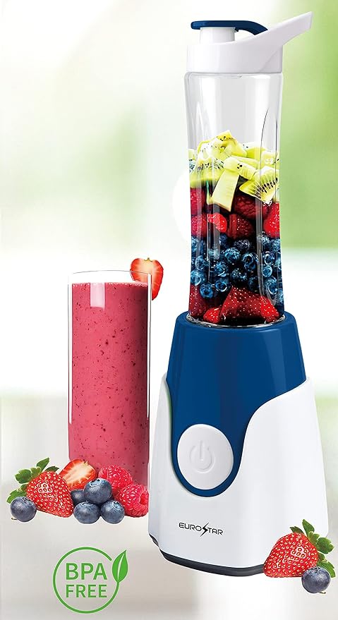 EUROSTAR 250W Personal Blender Blue