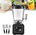 Tabletop Stand Mixer Juicer/Cooking Machine With 3 Graters Nut Milk Machine With Spout Smoothie Blender 11l/15l/19l 7 Speeds 4 Preset Programs - Black19L