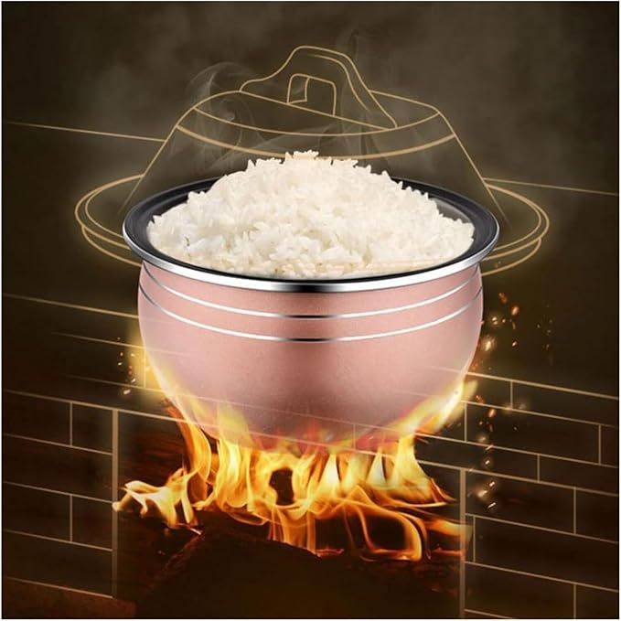 Mini Rice Cooker Commercial Rice Cooker Small Rice Cooker/Detachable Non-Stick Pan/Heat Preservation Function/Portable Soup Pot