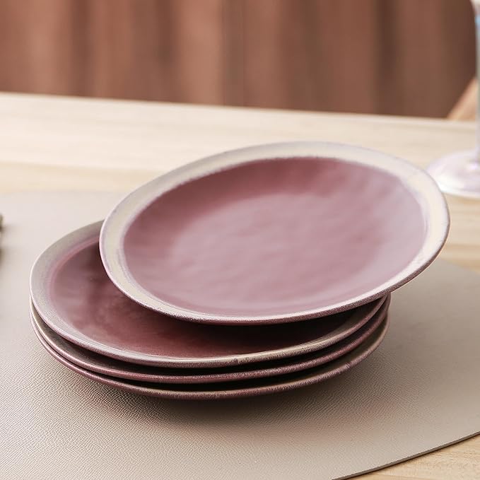 Stone Lain Serafina Stoneware Dinnerware Set 32 Piece Wine