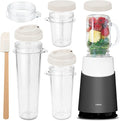 Tribest PB-430GY-A Personal Blender II Mason Jar Ready Personal Blender with Mason Jar Mug Gray