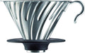 Hario V60 Metal Coffee Dripper Size 02 Silver