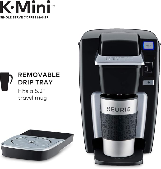 Keurig K-Mini K15 Single Serve K-Cup Pod Coffee Maker Black