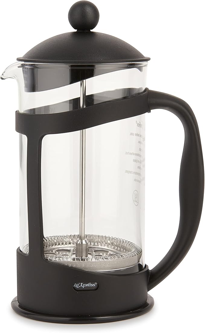 La Cafetière Plastic and Glass Coffee Cafetiere (3 Cup)Black