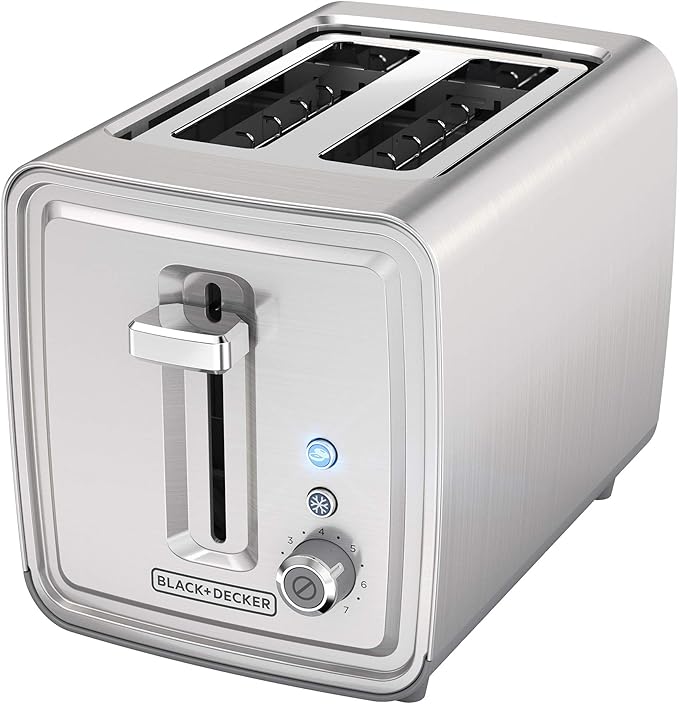 BD 2 Slice Toaster Silver