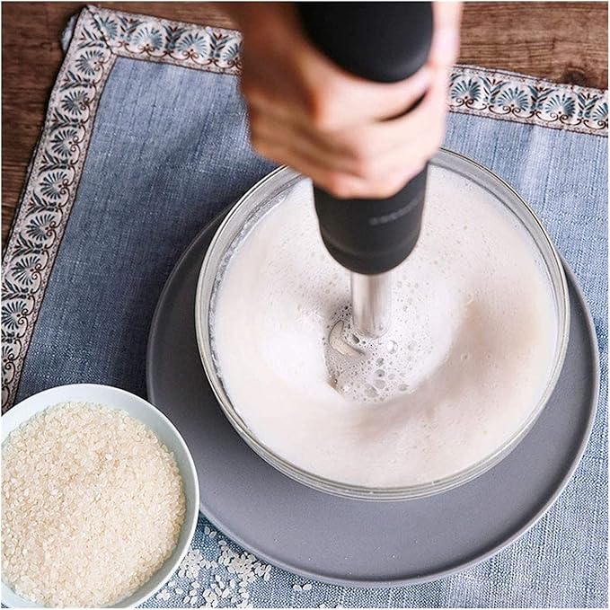 500 Watt Immersion Multi-Purpose Hand Blender Heavy Duty Copper Motor Brushed 304 Stainless Steel With Whisk Milk Frother Attachments