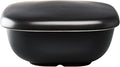 HARIO GO-2B Rice Pot Microwave Safe Black 2 Pieces Made in Japan