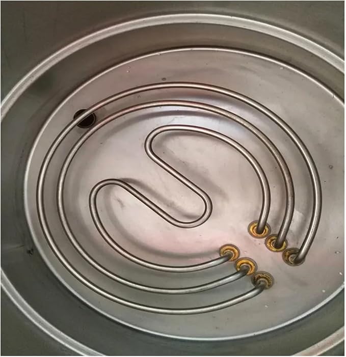 9000W 380V SUS304 One Set of Heating Element for Rice Cooker/Noodle Barrel Ring-Shape Water Heat Tube for WJ-B Barrels Pot Nicely