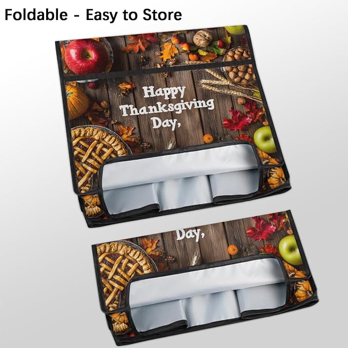 cfpolar Kitchen Aid Mixer Cover Compatible with 6-8 Quarts Thanksgiving Pumpkin Food Stand Mixer Cover Kitchen Aid Mixers Accessories Appliance Organizer Bag Dust Covers with Zipper Pocket