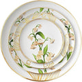 Nordic minimalist style Bone China Dinnerware Sets Service for 6Delicate Steak Dinner Plates Dish Set Include 16 inch 10.5 inch 16 inch 6.5 inch plate